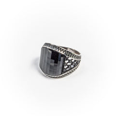 Inel STILL, Argint 925 - Marime 11, Onix, Negru