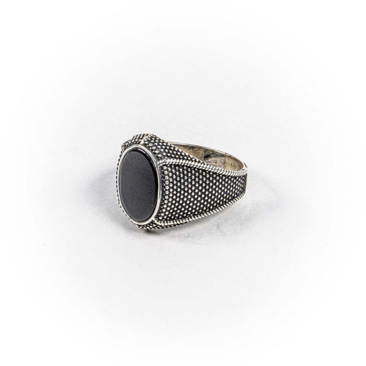 Inel STILL, Argint 925 - Marime 11, Onix, Negru