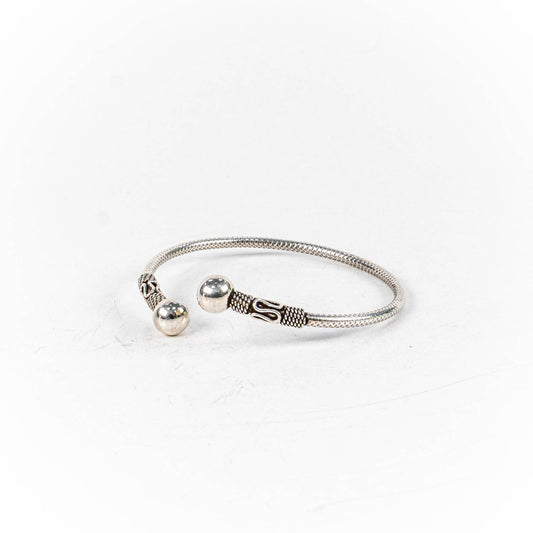 Bratara STILL, Argint 925 - Marime 55 fi x 2mm, Fixa, Simpla, Argintiu