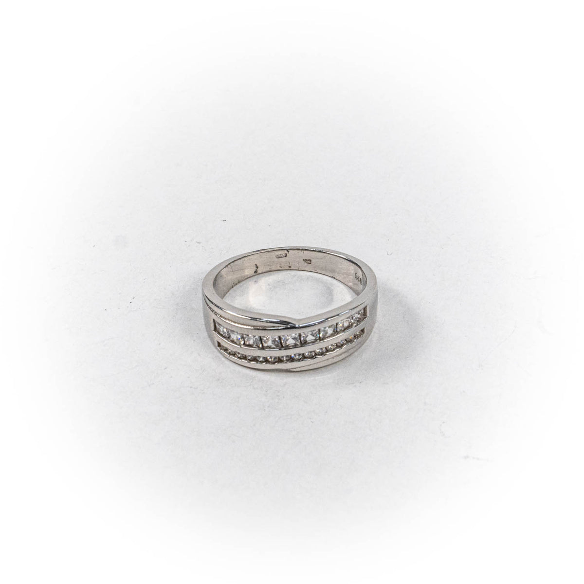 Inel STILL, Argint 925 - Marime 8, Zirconia, Incolor