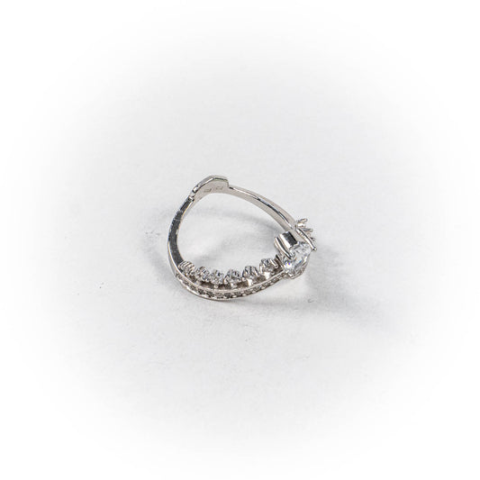 Inel STILL, Argint 925 - Marime 7, Zirconia, Incolor