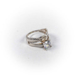 Inel STILL, Argint 925 - Marime 9, Zirconia, Incolor