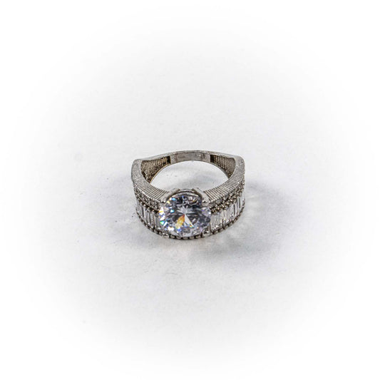 Inel STILL, Argint 925 - Marime 7, Zirconia, Incolor