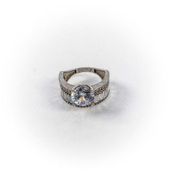 Inel STILL, Argint 925 - Marime 7, Zirconia, Incolor