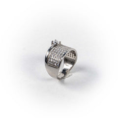 Inel STILL, Argint 925 - Marime 9, Zirconia, Incolor