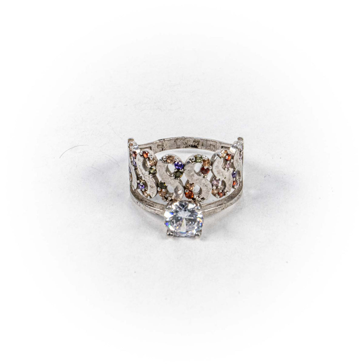 Inel STILL, Argint 925 - Marime 8,5, Zirconia, Incolor