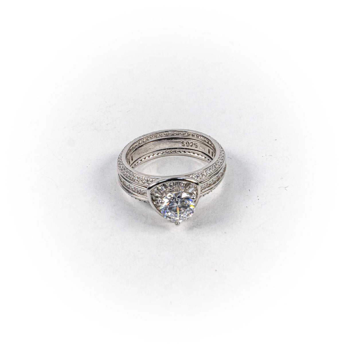 Inel STILL, Argint 925 - Marime 8, Zirconia, Incolor