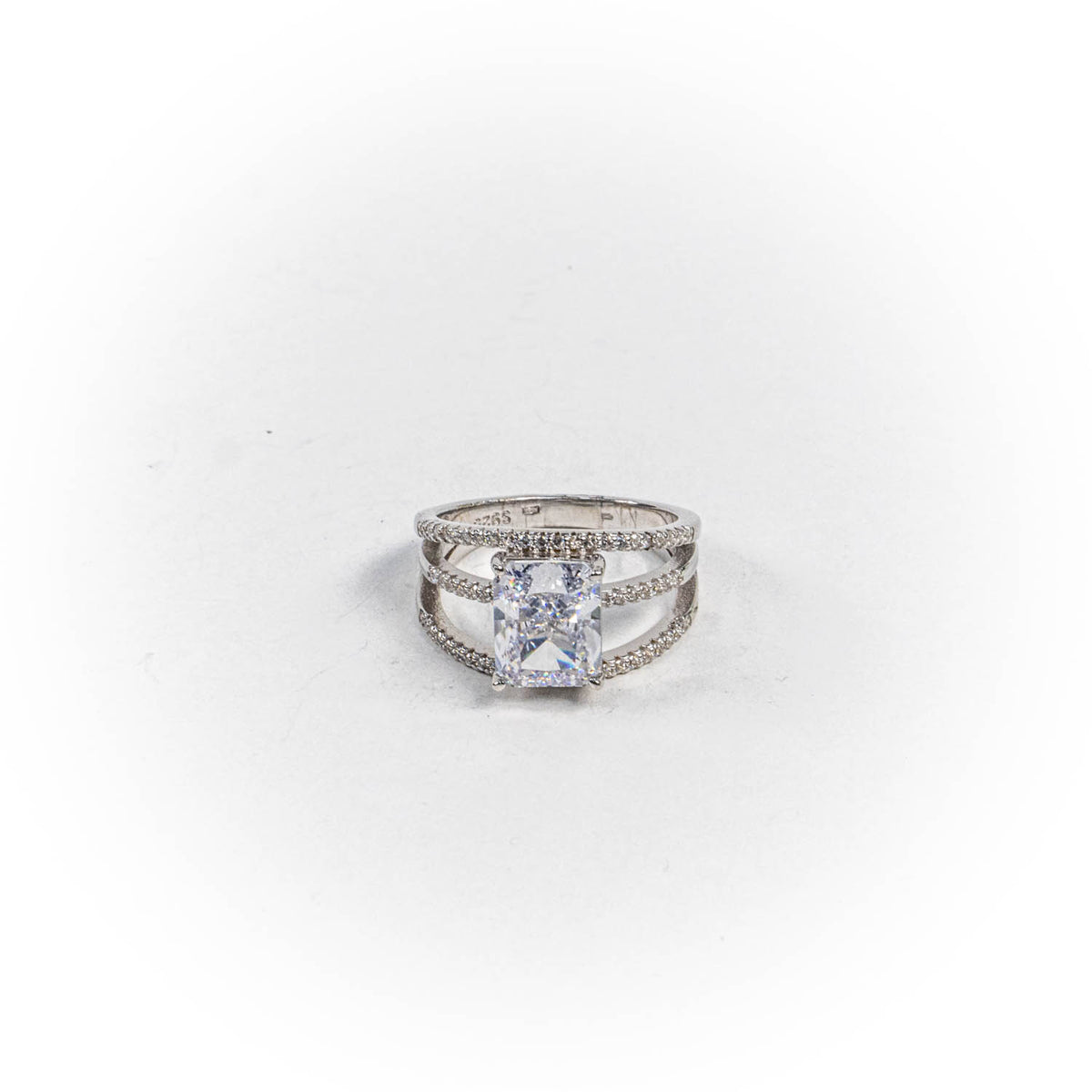 Inel STILL, Argint 925 - Marime 9, Zirconia, Incolor