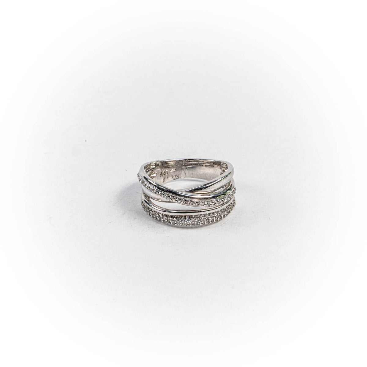 Inel STILL, Argint 925 - Marime 8, Zirconia, Incolor