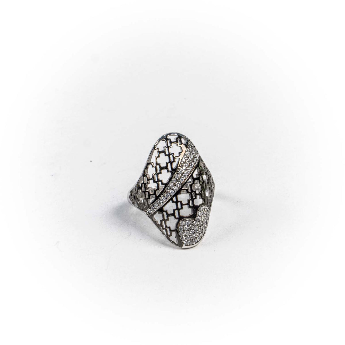 Inel STILL, Argint 925 - Marime 5, Zirconia, Incolor