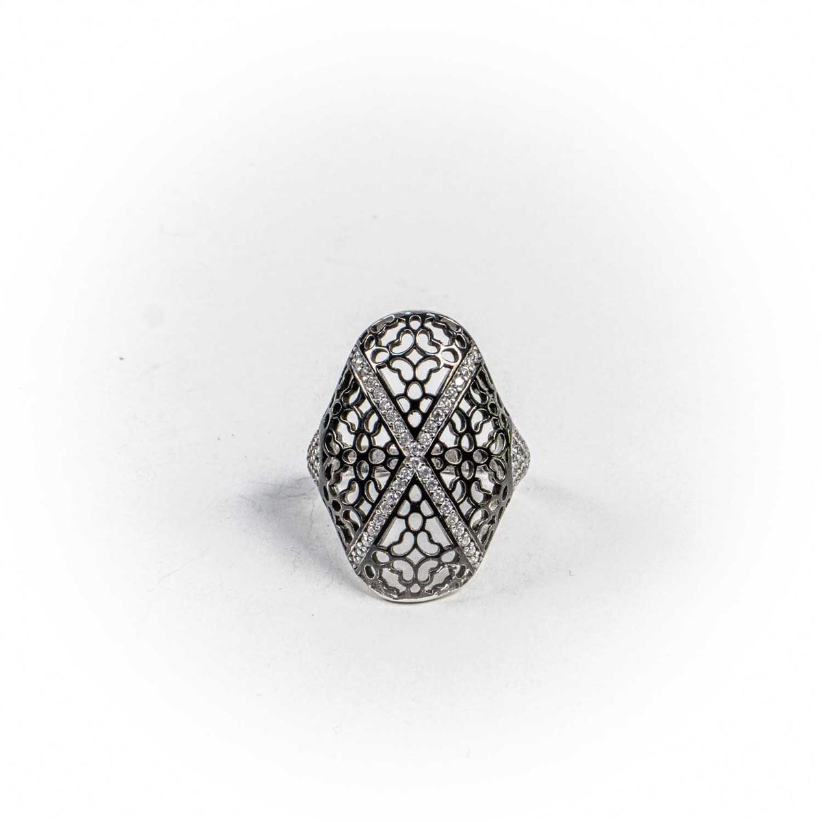 Inel STILL, Argint 925 - Marime 5, Zirconia, Incolor