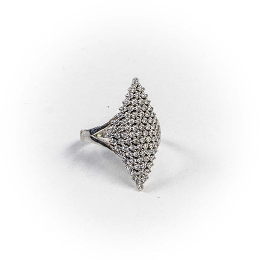 Inel STILL, Argint 925 - Marime 9, Zirconia, Incolor