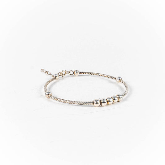 Bratara STILL, Argint 925 - Marime 55 fi x 2mm, Fixa, Simpla, Argintiu