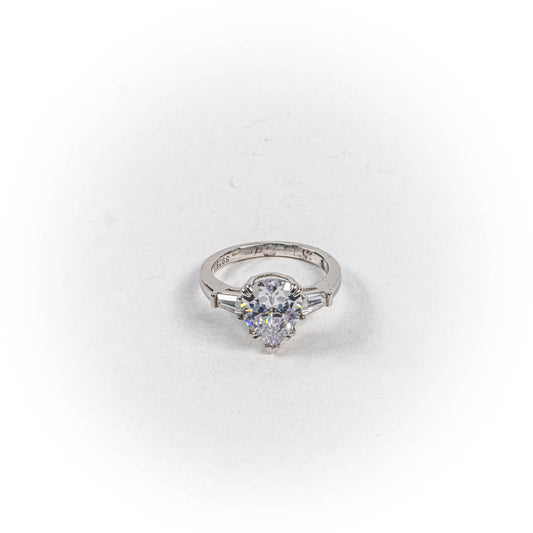 Inel STILL, Argint 925 - Marime , 8, Zirconia, Incolor