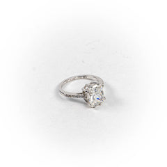 Inel STILL, Argint 925 - Marime 8, Zirconia, Incolor