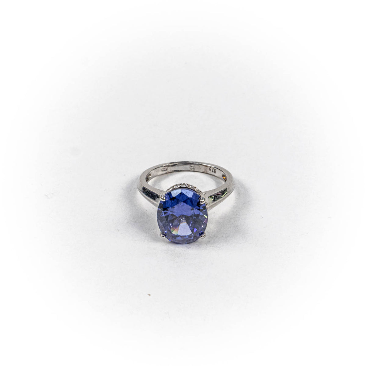 Inel STILL, Argint 925 - Marime 7, Zirconia, Albastru