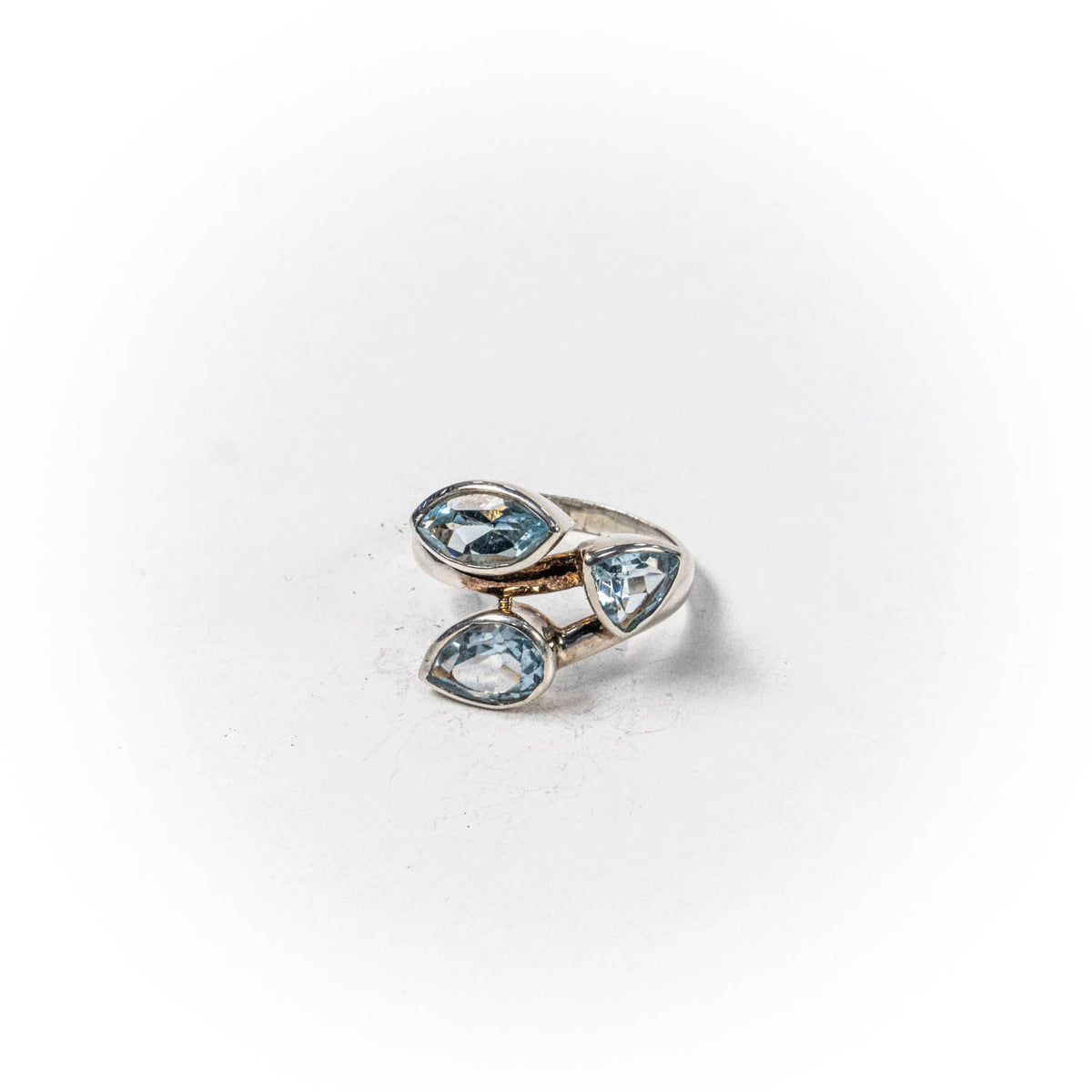 Inel STILL, Argint 925 - Marime 8, Aquamarin, Albastru Deschis