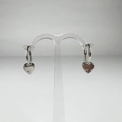 Cercei drop zirconia cu prindere leverback din argint 925 - vedere 1