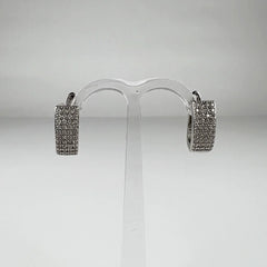 Cercei drop zirconia cu prindere leverback din argint 925 - vedere 1