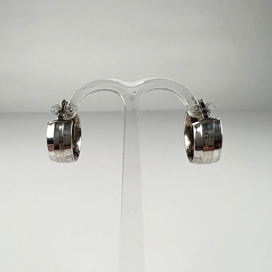 Cercei drop din argint 925 cu prindere leverback 14mm - vedere 1