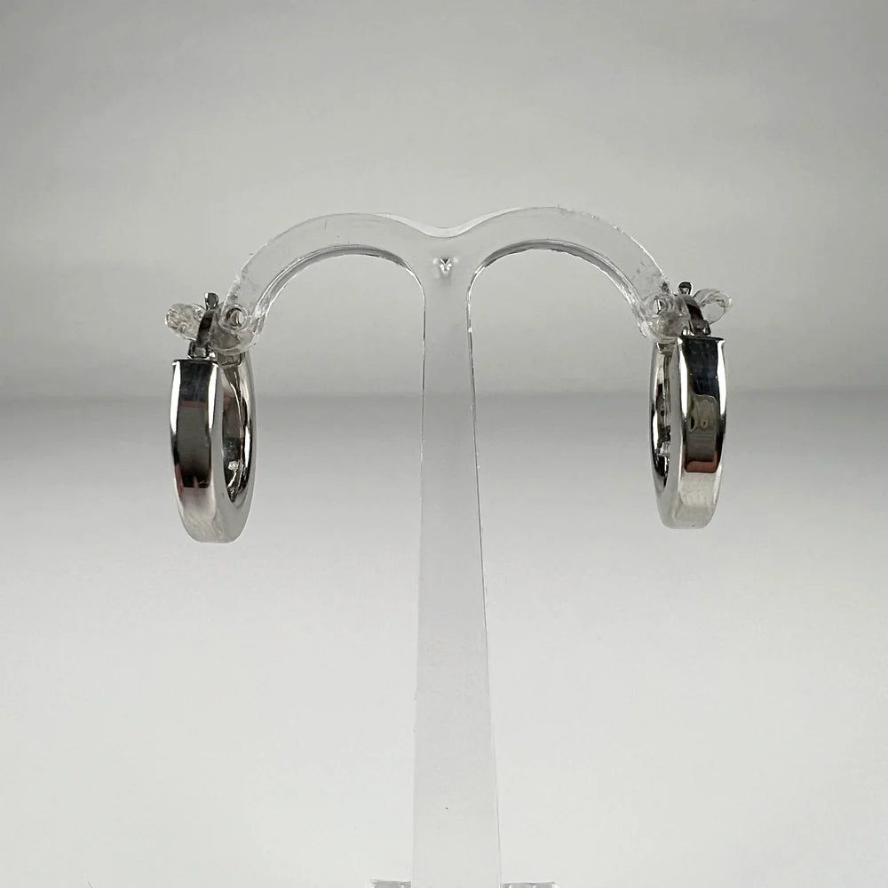 Cercei drop argint 925 cu prindere leverback, 13mm - vedere 1