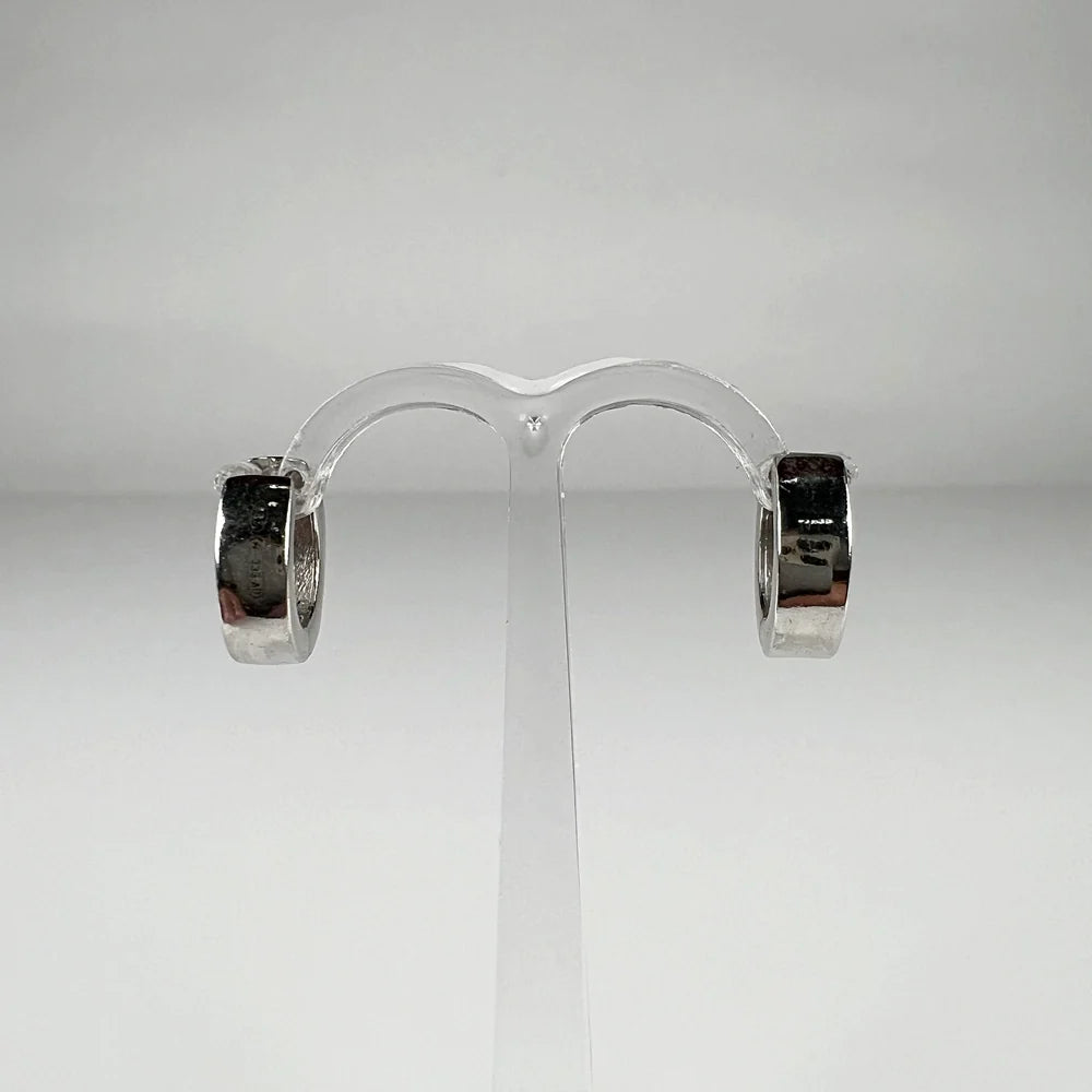 Cercei drop argint 925 cu prindere leverback, 12mm - vedere 1