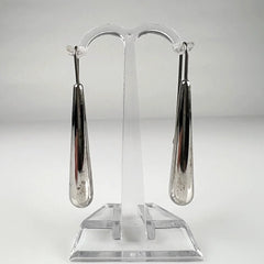 Cercei lungi argint 925 cu carlig fishhook, 48mm eleganti - vedere 2