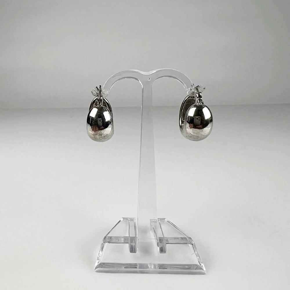 Cercei drop argint 925 cu leverback, 15mm lungime - vedere 2