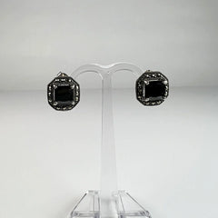 Cercei surub zirconia cu fluture din argint 925 10mm - vedere 2