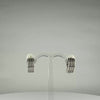 Cercei clips cu zirconia si argint 925, 14mm - video prezentare