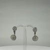 Cercei drop zirconia cu prindere fluture din argint 925 - video prezentare