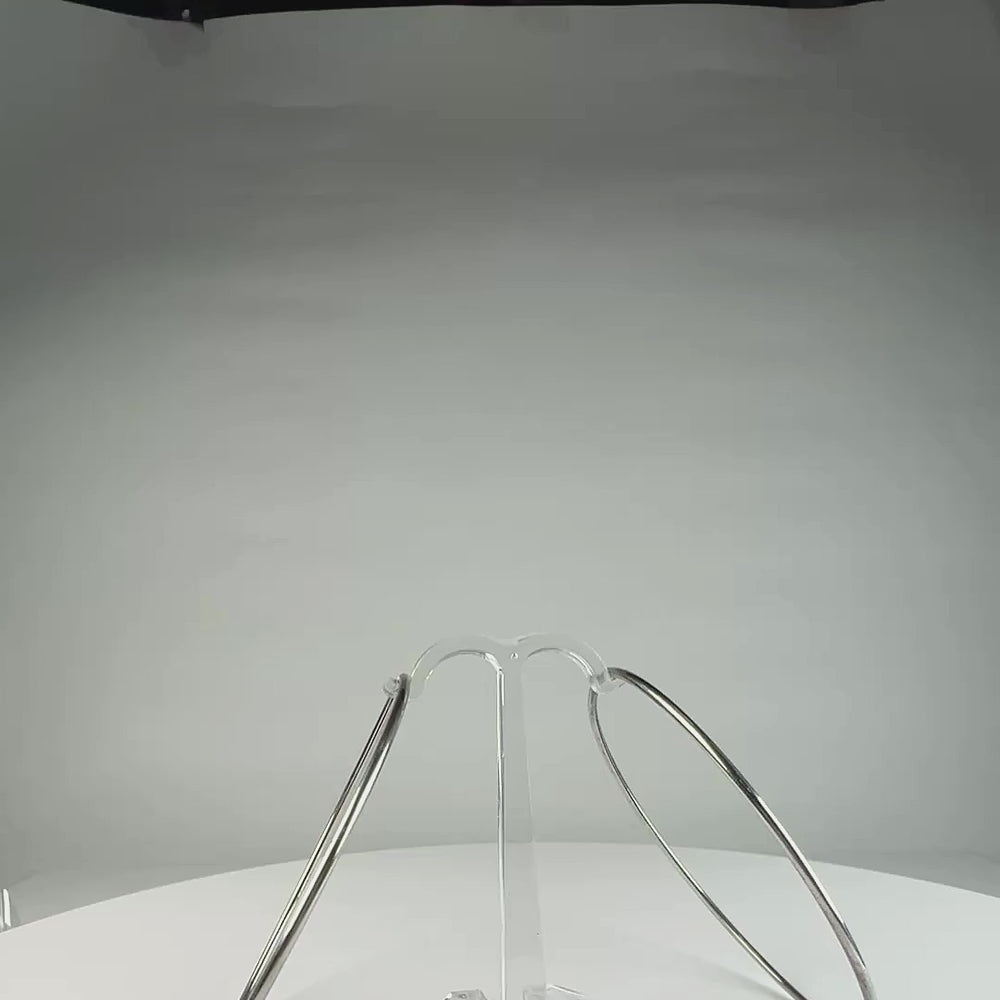 Cercei creole continuous din argint 925, 70 mm - video prezentare