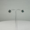 Cercei zirconia cu surub si fluture din argint 925 6mm - video prezentare