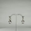 Cercei drop zirconia leverback din argint 925 - 16mm - video prezentare