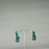 Cercei drop opal leverback argint 925 - 25mm - video prezentare