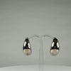 Cercei drop din argint 925 cu prindere fluture - 21mm - video prezentare