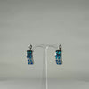 Cercei drop opal leverback din argint 925, 20 mm - video prezentare