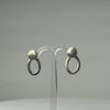 Cercei drop din argint 925 cu prindere fluture, 20 mm - video prezentare