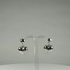 Cercei drop din argint 925 cu prindere fluture eleganti - video prezentare