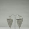 Cercei chandelier din argint 925 cu prindere fluture - video prezentare