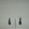 Cercei drop zirconia cu prindere leverback din argint 925 - video prezentare