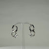 Cercei drop zirconia cu prindere fluture din argint 925 - video prezentare