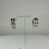 Cercei clips zirconia din argint 925, 16 mm - video prezentare