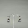 Cercei drop zirconia cu prindere leverback din argint 925 - video prezentare