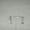 Cercei creole zirconia leverback din argint 925 18mm - video prezentare