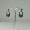 Cercei drop marcasite cu fluture din argint 925 - video prezentare