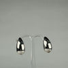 Cercei argint 925 cu surub si fluture, 15mm - eleganta minimalista - video prezentare