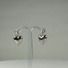 Cercei drop zirconia cu prindere fluture din argint 925 - video prezentare