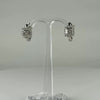 Cercei stud zirconia cu prindere leverback din argint 925 - video prezentare