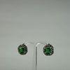 Cercei zirconia cu surub si fluture din argint 925 12mm - video prezentare